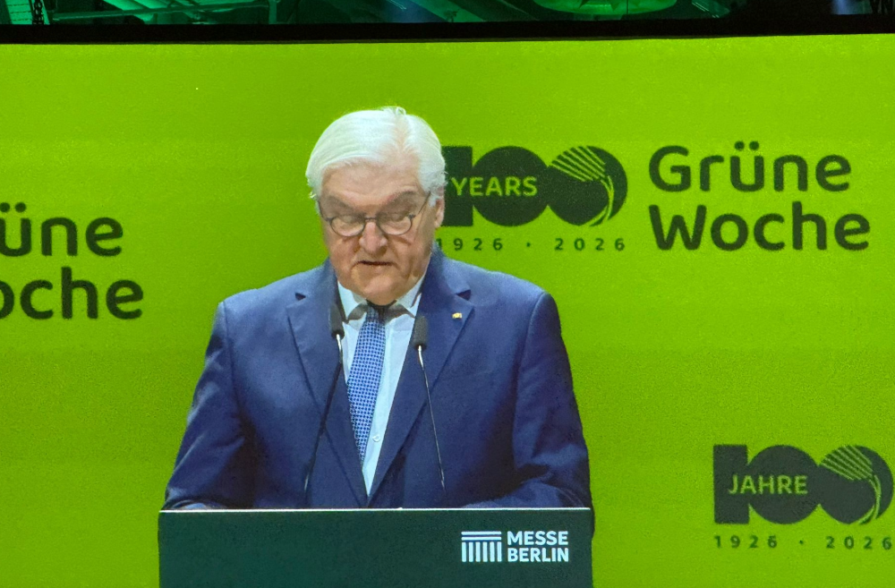 Bundespräsident Steinmeier auf der Grünen Woche