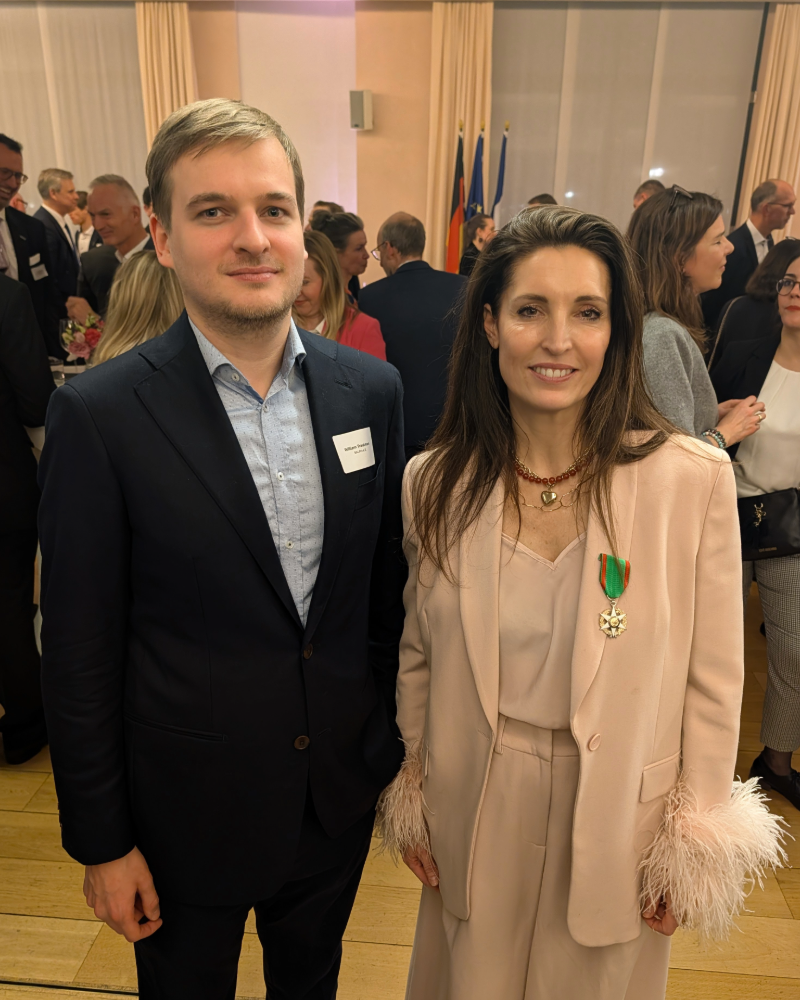 BALPro gratuliert Emilie Bourgoin (Group Director Public Affairs bei der REWE Group) 